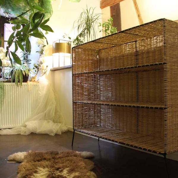 meuble tissé